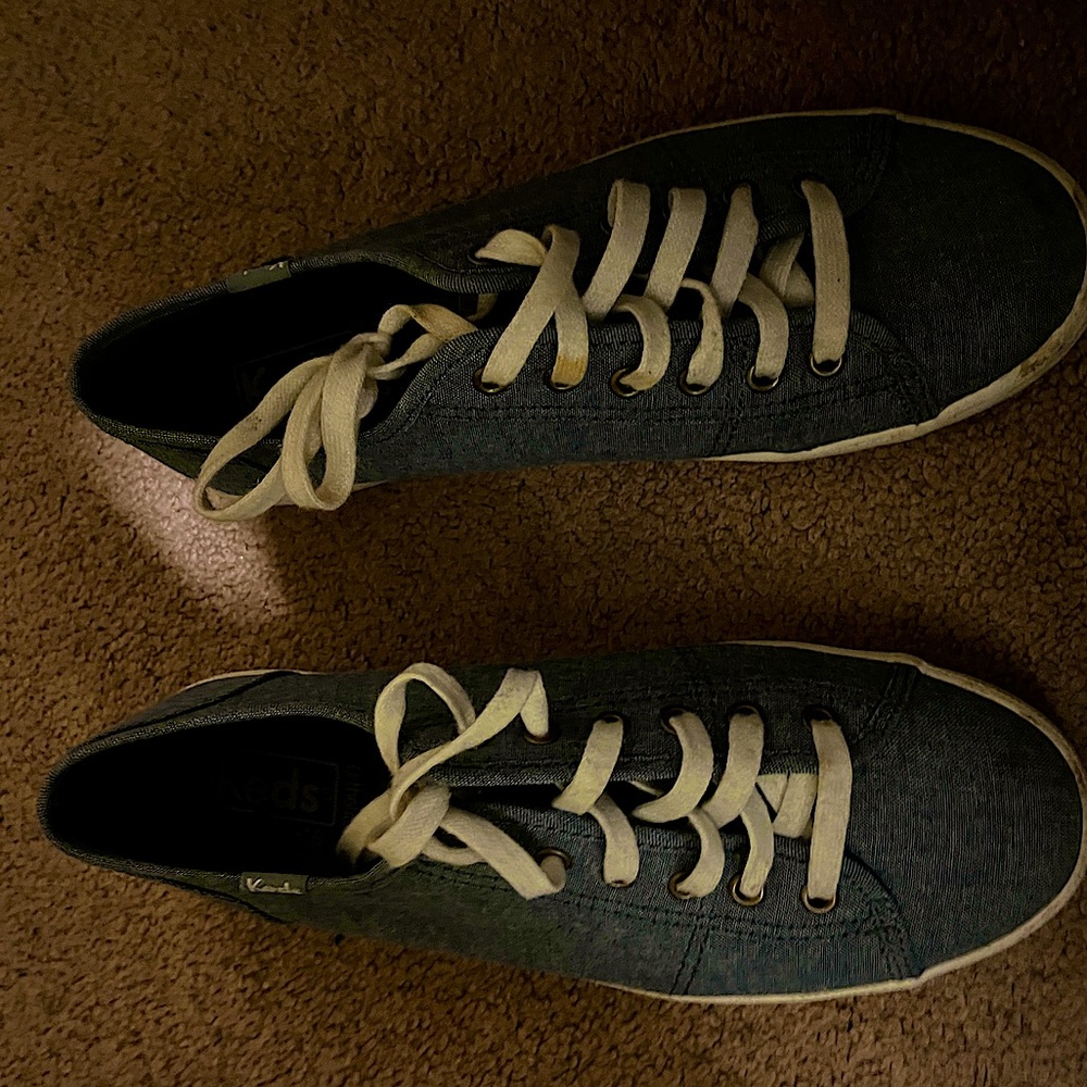 Keds: blue jean (color) shoes for sale! Super cute match everything! Size 7.5